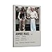 Produktbild larn Annie Hall Filmposter auf Leinwand, Raumdekoration, ästhetisches Poster, künstlerisches Poster für Schlafzimmer, Wohnzimmer, Wände, 20 x 30 cm, Rahmenstil