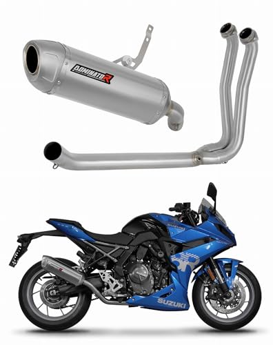 Échappement DOMINATOR complet avec collecteur et silencieux S6 pour moto GSX-8S