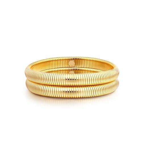 A Golden Cloud Gold Bangle Bracelets For Women Non Tarnish