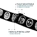 Buckle-Down unisex adult Seatbelt Hollywood Undead Xl Belt, Hollywood Undead, 1.5 Wide - Fits Pant Size 32-52 US
