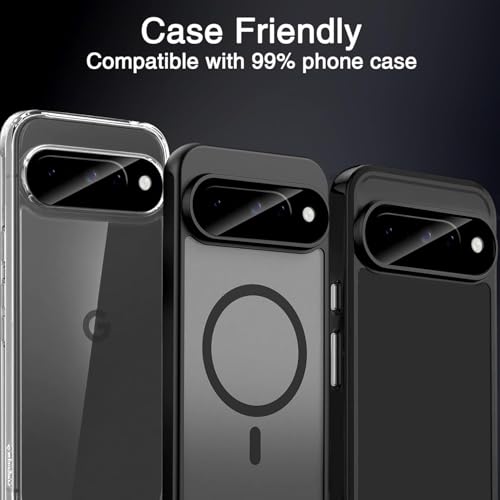Image of 4youquality Back Camera Lens Protector Compatible with Google Pixel 9 Pro XL (1 Pack) | 9H Tempered Glass Camera Guard | Military-Grade Anti Scratch Protection | Ultra Clear HD Lens Film | Bubble-Free Easy Installation | Case Friendly