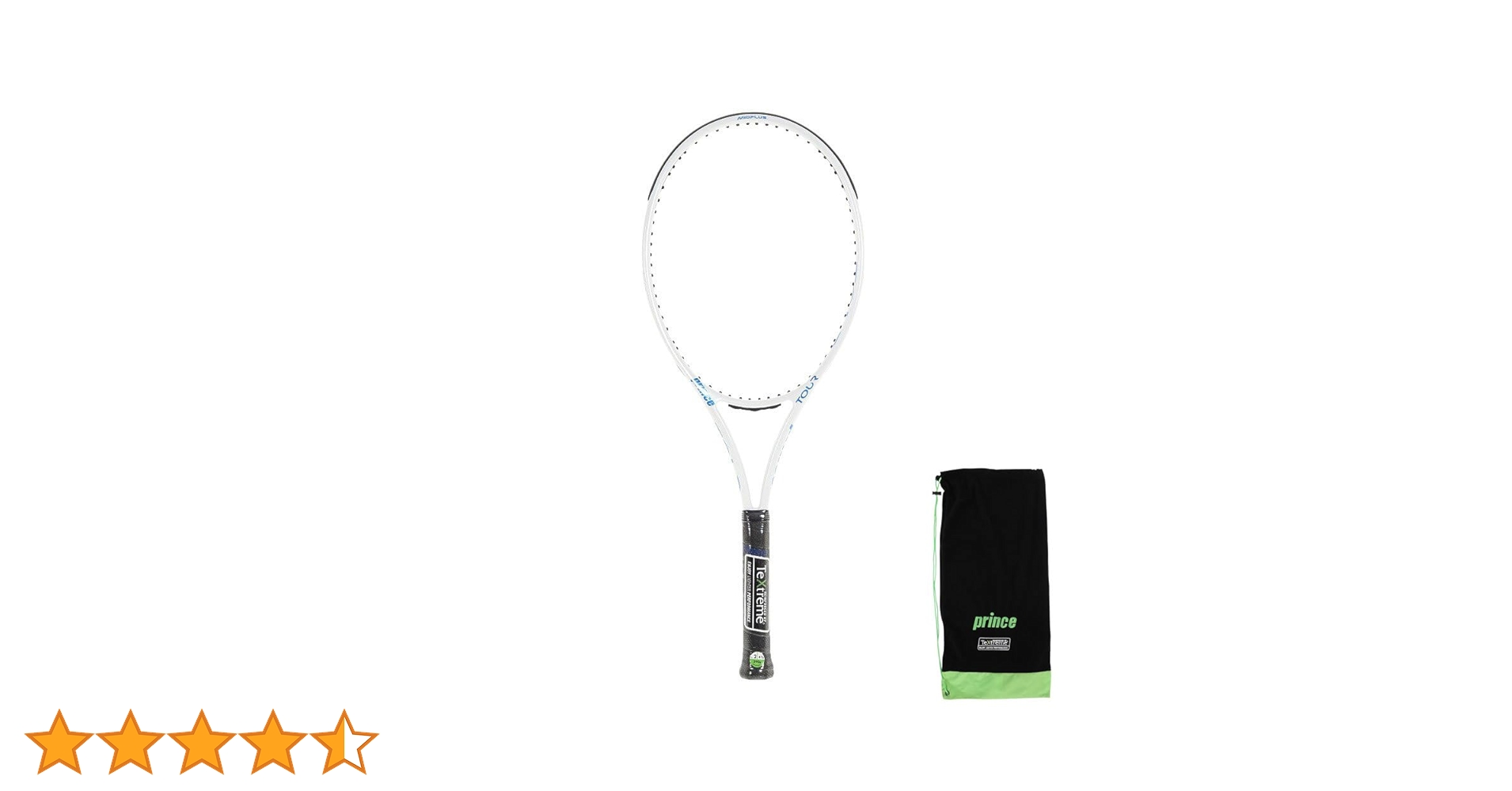 Prince 7TJ174 Tour 100 (290) Hard Tennis Racquet, Tour 100