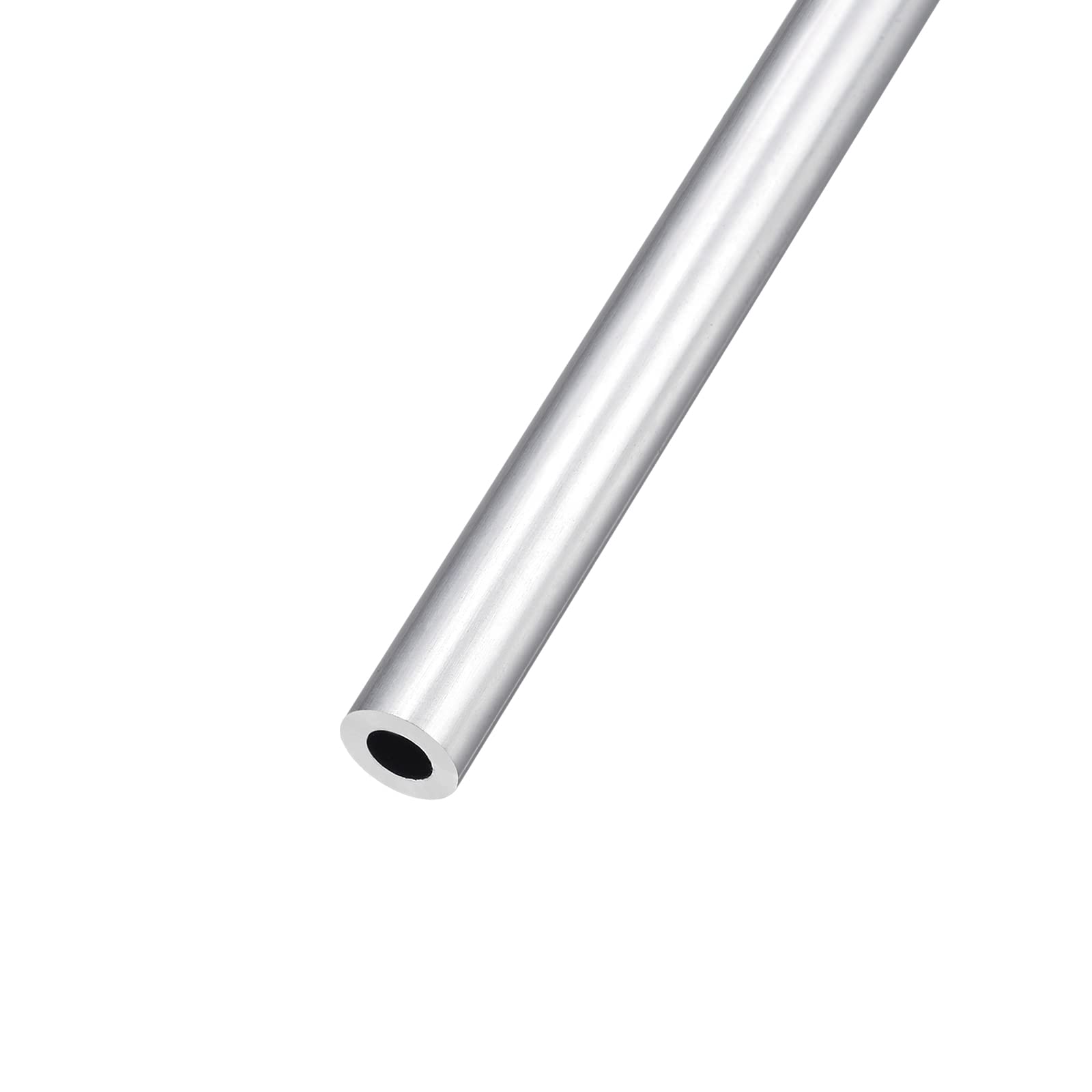 METALLIXITY 6063 Aluminum Tube (11mm OD x 6mm ID x 300mm L), Aluminum Round Tubing - for Home Furnishing, Machinery, DIY Handicraft