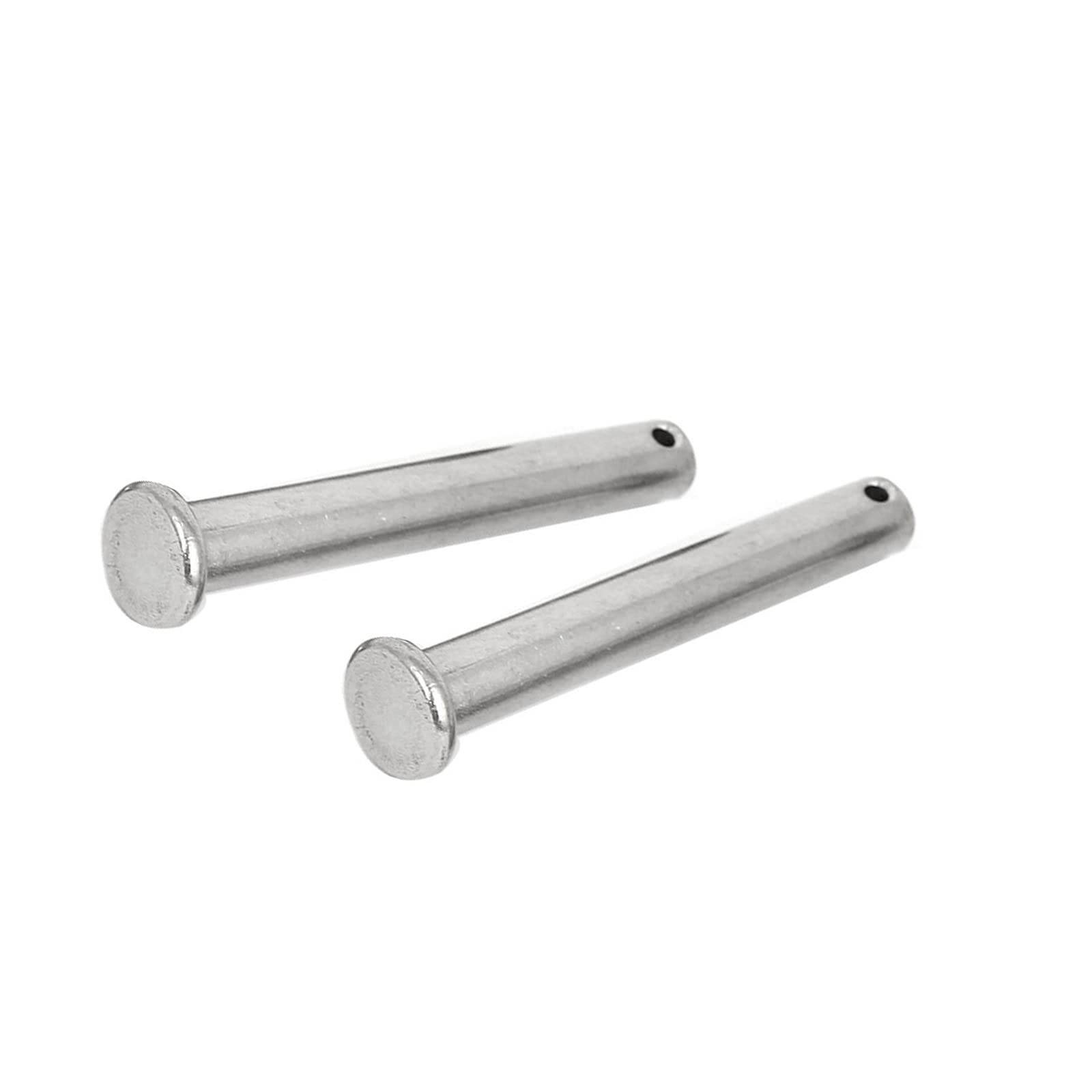 5 Forcella Perni In Acciaio Inox M8 X 80mm - Testa Piatta, Per Meccanica, Edilizia, Fai Da Te - Foto 6