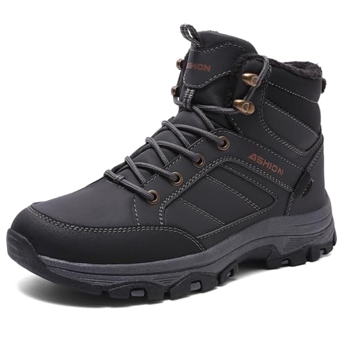 Littleplum Calzado Hombre Senderismo Botas de Montaña Zapatos de Senderismo Outdoor Trekking, CX-Gris oscuro, 45 EU Littleplum Calzado Hombre Senderismo Botas de Montaña Zapatos de Senderismo Outdoor Trekking, CX-Gris oscuro, 45 EU