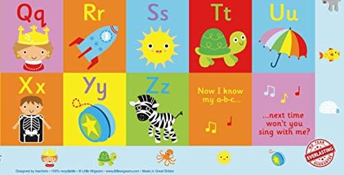 Little Wigwam Alphabet "No Tear Guarantee" Educational Poster (60 x 42cm)