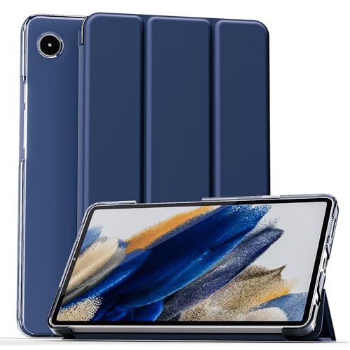 Smart Case For Samsung Galaxy Tab A9 8.7 inch Released 2023 and Model Numbers are SM-X110, SM-X115 Magnetic Stand Cover (Blue)