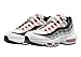 Nike Air Max 95 QS Mens Running Trainers DH9792 Sneakers Shoes (UK 4.5 US 5 EU 37.5, Summit White Chile red 100)