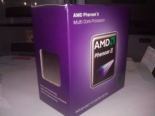 AMD Phenom II X4 840 Edition Deneb 3.2 GHz 4x512 KB L2 Cache Socket AM3 95W Quad-Core Processor - Retail HDX840WFGMBOX (Black)