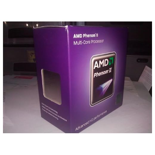 AMD Sockel AM3 Phenom II X4 840 Box Prozessor (3200MHz, L2-Cache)