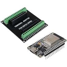 1 Sets ESP32 Development Board USB-C Interface ESP-32 ESP32 with ESP32 Breakout Board Shield Terminal Adapter for ESP32 30Pin