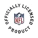 The Memory Company Officially Licensed NFL Bar Mat - Non-Slip Rubber Heavy-Duty, for Countertop & Home Bar, Large 19” x 11”