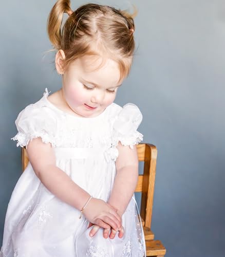 Cherished Moments 14K Gold-Plated Bracelet for Babies, Toddlers, Kids, and Little Girls with High-End Simulated Pearls Gift for Baby Shower, Flower Girl, or Granddaughter2