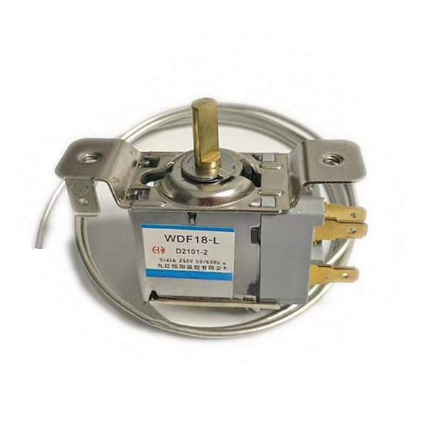 3 Pin Screw Mount Universal Fridge Thermostat WDF-18 Refrigerator Thermostat 5(4) A 250V 50/60Hz 70cm