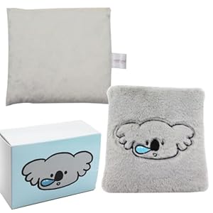 Pain Relief Heating Pack, Heating Pad Microwavable, Natural Hot Therapy for Muscle Pain, Joints, Cranps, Neck and Shoulders, Fill up The Heat Storage Clay Sphere (gray)