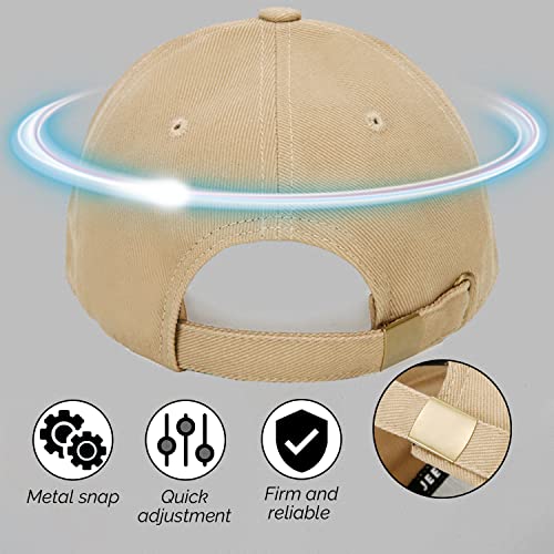 Foto von Dawnieee Unisex Baseball Cap, Einfarbig Baseballmütze Faltbarer Verstellbar Baseballkappe Outdoor Sonnenhut Lässiger Sommer Schnell trocknende Waschbare Baumwolle