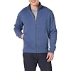 Amazon Essentials Men’s Fleece Zip Up Mock Neck Sweatshirt, Midweight, Regular Fit
