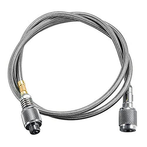 Camping Stove Propane Hose Adapter Portable Flat Gas Tank Bottle Converter, Outdoor Propane Tank Adaptor for Hiking Stove, Camping Grill and Burner
