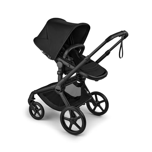 Bugaboo Fox 5 Renew Full Size All Terrain Premium Stroller from Newborn to Toddler - Heritage Black