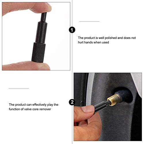 CLISPEED Ferramenta de Remoção de Núcleo de Válvula Ferramenta de Reparo de Núcleo de Válvula de Car