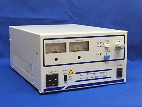 交流安定化電源 PH1-200 出力電圧(0〜280V) 電圧波形歪率0.5%以下