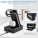 Tacelary 8 in 1 Wireless Charging Station, 100W USB C 2 Ports, Aluminum Alloy Cell Phone Charging Station Compatible with iPhone Series, iWatch, AirPods Pro