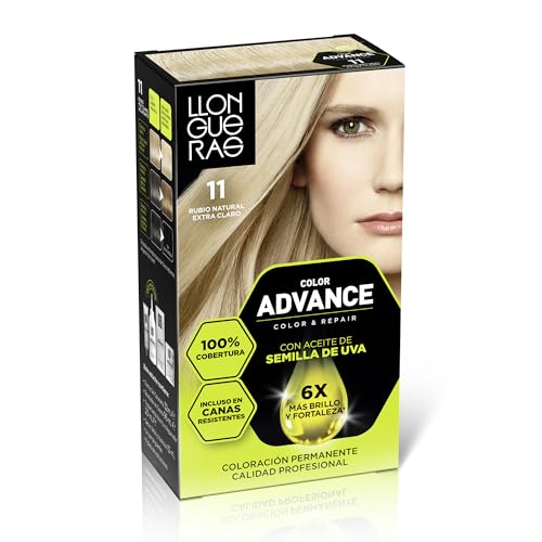 Llongueras Color Advance Tinte Pelo Mujer - 11 Rubio Natural Extra Claro