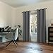 Sun Zero Easton Energy Saving Blackout Grommet Curtain Panel, 40