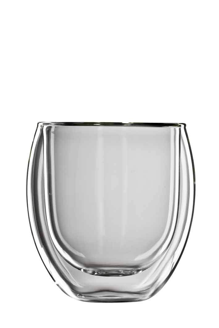 bloomix Teeglas Tunis 400 ml, doppelwandige Thermo-Teegläser, 2er-Set