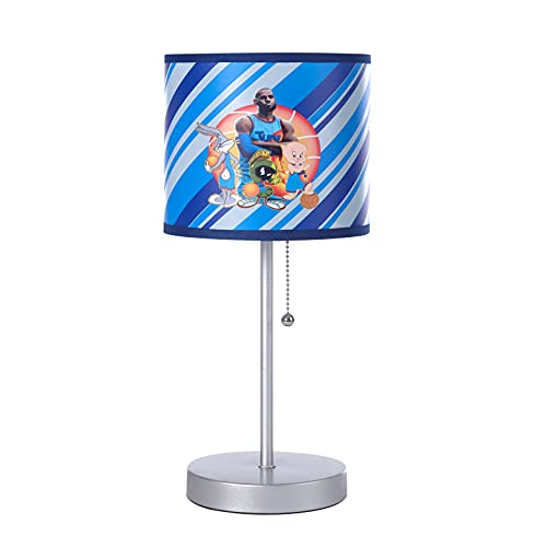 Idea Nuova Space JAM: A New Legacy Stick Table Lamp with Printed Shade, 15.5" H x 7.5" W