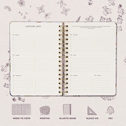 Grupo Erik: Official Kokonote Seasonal Flowers Diary 2022-2023 - Image 2