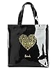 Harrods London Black and Gold Love Logo Small Tote Bag Shopping Bag Special Edition Eco-friendly Souvenir Gift Bag Handbag Shopping Shoulder Bag & Sought After #1