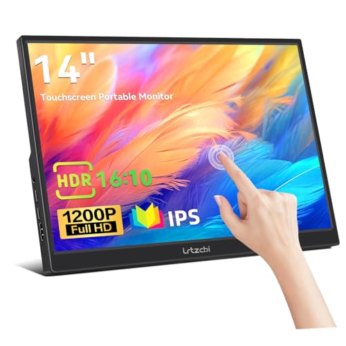 Lrtzcbi 14" Touchscreen Portable Monitor