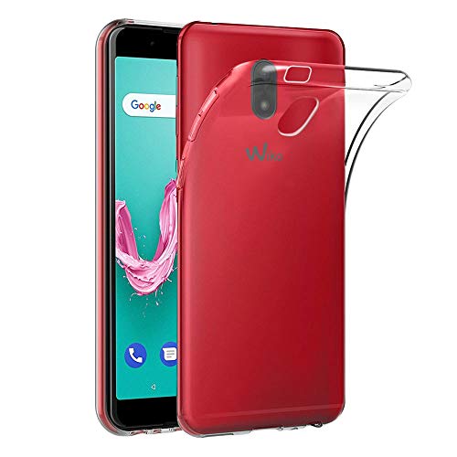 ebestStar - Coque pour Wiko Lenny 5, Etui Protection Silicone Transparent Antichoc, Souple Slim, Transparent