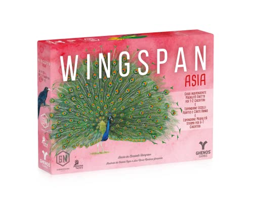 Ghenos Games Wingspan Asia: Expansion for 1-5 Players, Age 14+, Compatible with Wingspan Oceania, Mehrfarbig, Medium