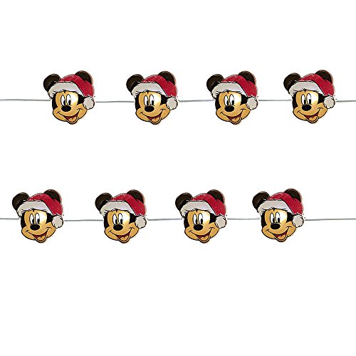 Guirlande LED Mickey Mouse Kurt Adler pour décorer le sapin de Noël