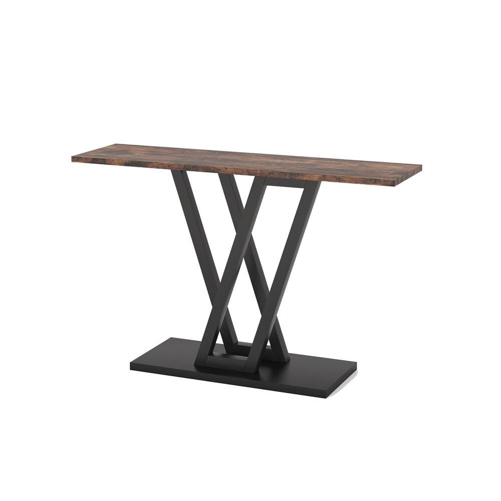 Mesa consola para entrada en color ruino funcional para pasillo o sala de estar