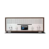 KRISTALLKLARER SOUND: Mit einer Leistung von 2 X 15 Watt und einem Equalizer sorgt das Nostalgieradio für einen klaren und ausgewogenen Klang.