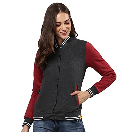 Image of Women's Cotton Jacket Relaxed Fit For Casual Wear | Full Sleeve | Stylish Wear Cotton Jacket Crafted With Comfort Fit And High Performance For Everyday Wear