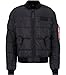 Produktbild Alpha Industries Herren MA-1 Puffer Bomber Bomberjacke, Black, XL