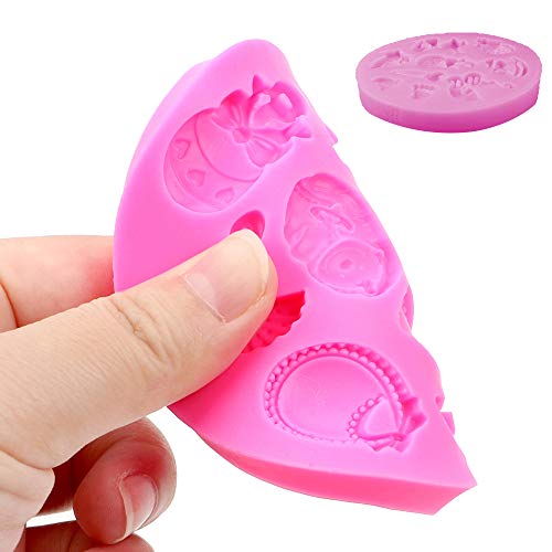Ziyero 3D Decorazione di Baby Shower Silicone