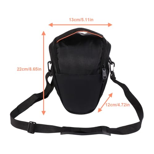 Bolsa para cámara réflex resistente al agua polvo con correa ajustable de nylon 2