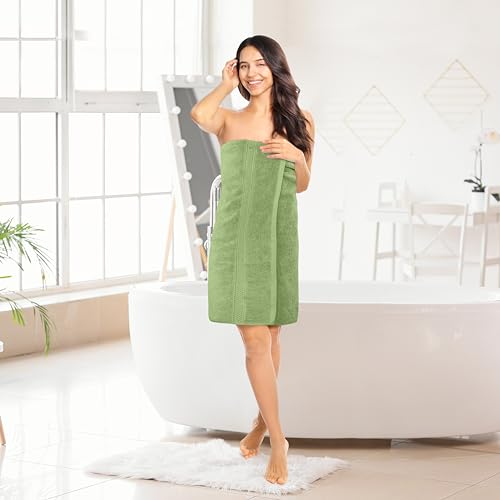 Utopia Towels 4 Pack Premium Bath Towels Set, 27 by 54 Inches, 100% Ring Spun Cotton 600GSM, Lightweight and Highly Absorbent Quick Drying Towels, Perfect for Daily Use, Sage Green - Image 6