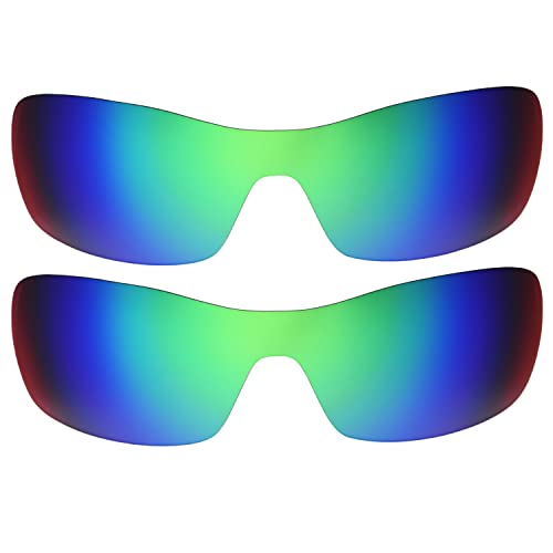 Verres polarisés Oakley Radar Edge verts contre éblouissement lot 2