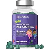 Melatonina Gominolas Niños con Vitamina B6 | 2 Meses de Suministro | 60 Vegan Gummies | de Horbaach