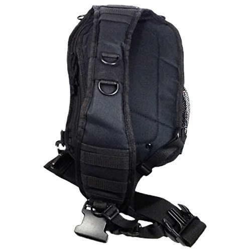 12" 800Cu. In. Tactical Sling Shoulder Hiking Backpack Tl312 Black #TOP2