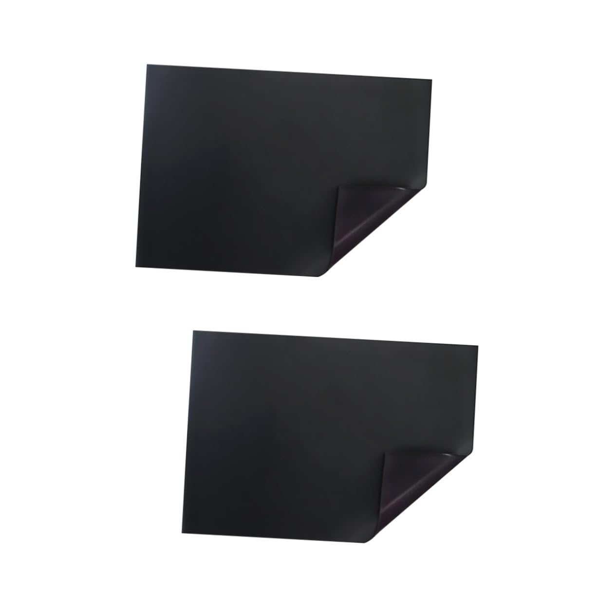 Pizarra magnética de borrado seco autoadhesiva y writable para notas y planificación de comidas de 2 piezas