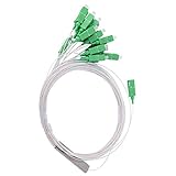 Garosa 1x16 Mikro-Glasfaser-Splitter, SPS-Technologie, SC/-Schnittstelle, Wellenlängenbereich 1260–1650 Nm für Telekommunikations- und Netzwerkanwendungen