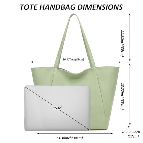 Image of TANTOMI Tote Purse for Women Large Shoulder Bag for Work Travel Purse and Handbags Weekender Bag with Zipper