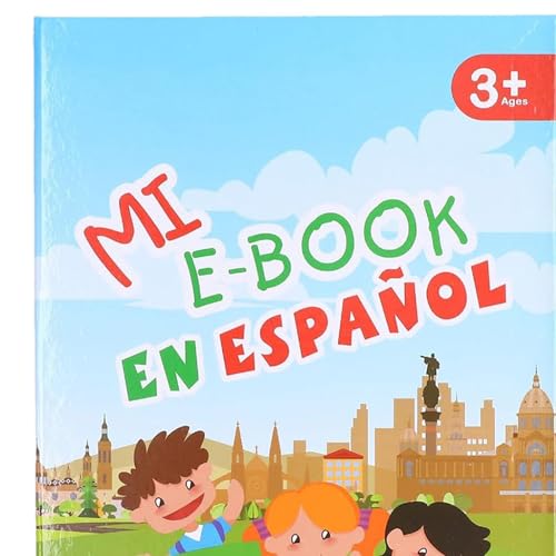 Libro interactivo con sonido bilingüe para evitar el uso de pantallas en niños 7